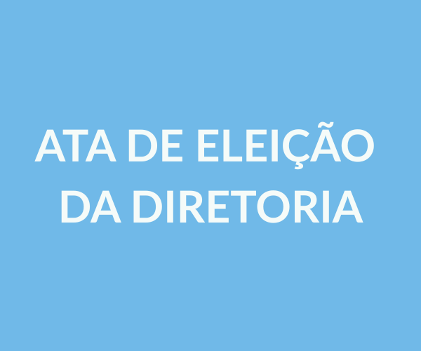 Ata de Eleição da Diretoria 